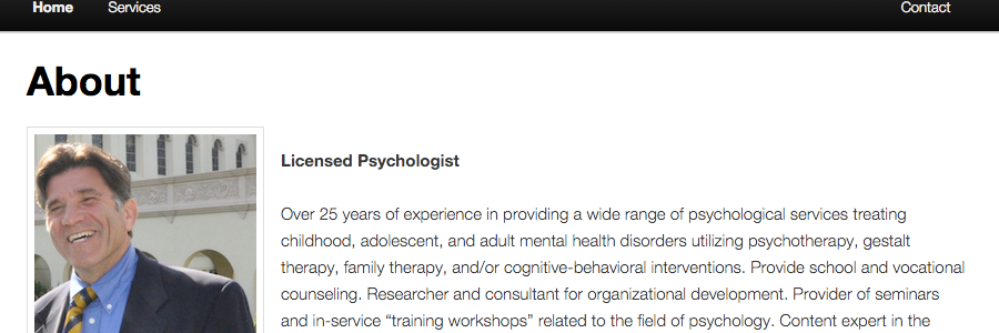 screenshot of Dr. Leyva Ph.D.